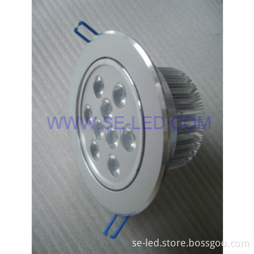 9W White High Lumen Flux Dimmable LED Down Lamp with 3years Guarantee